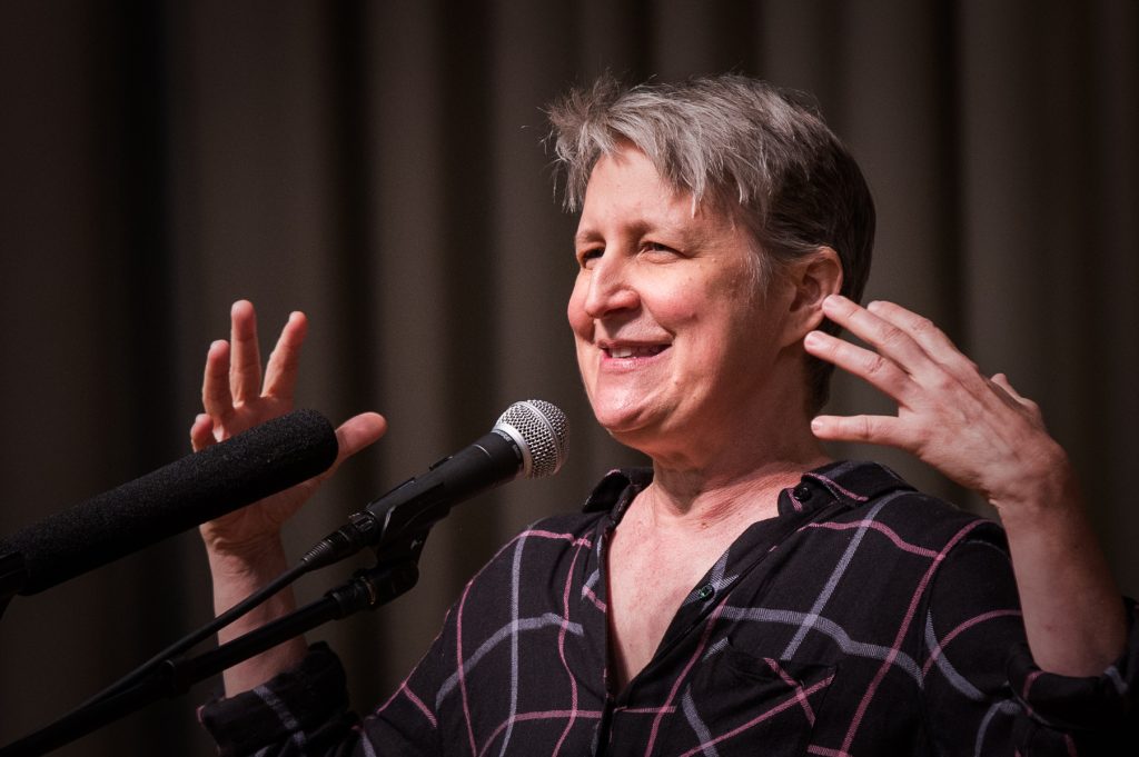 Storyteller Allison Hopper. Photo by Aaron Curtis.