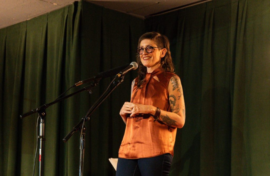 Storyteller Desaray Smith. Photo by Aaron Curtis.